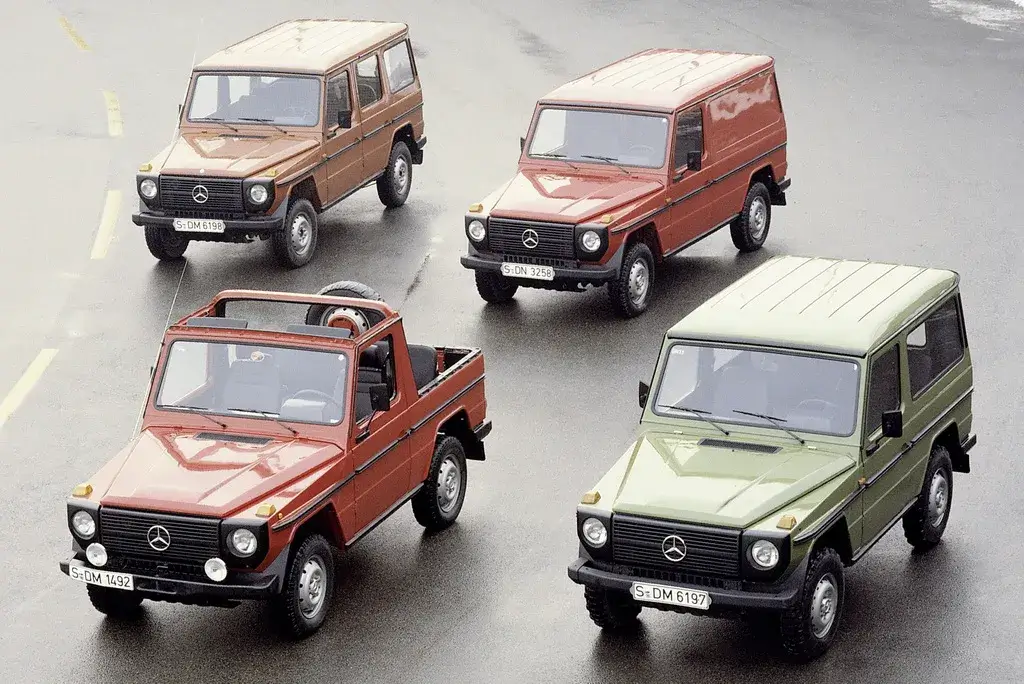 Історія моделі Mercedes Benz G class